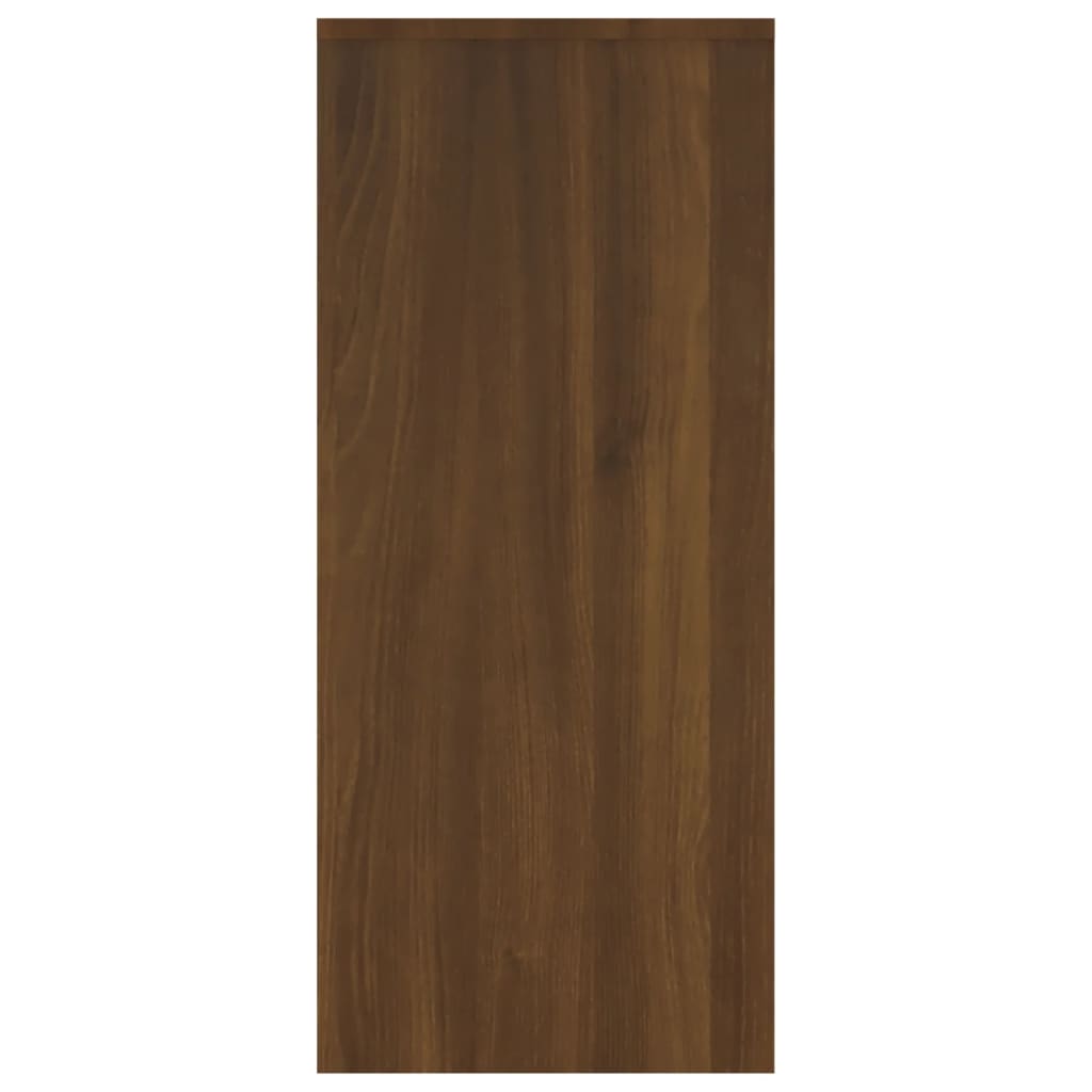 Sideboard Brown Oak 102x33x75 cm Engineered wood