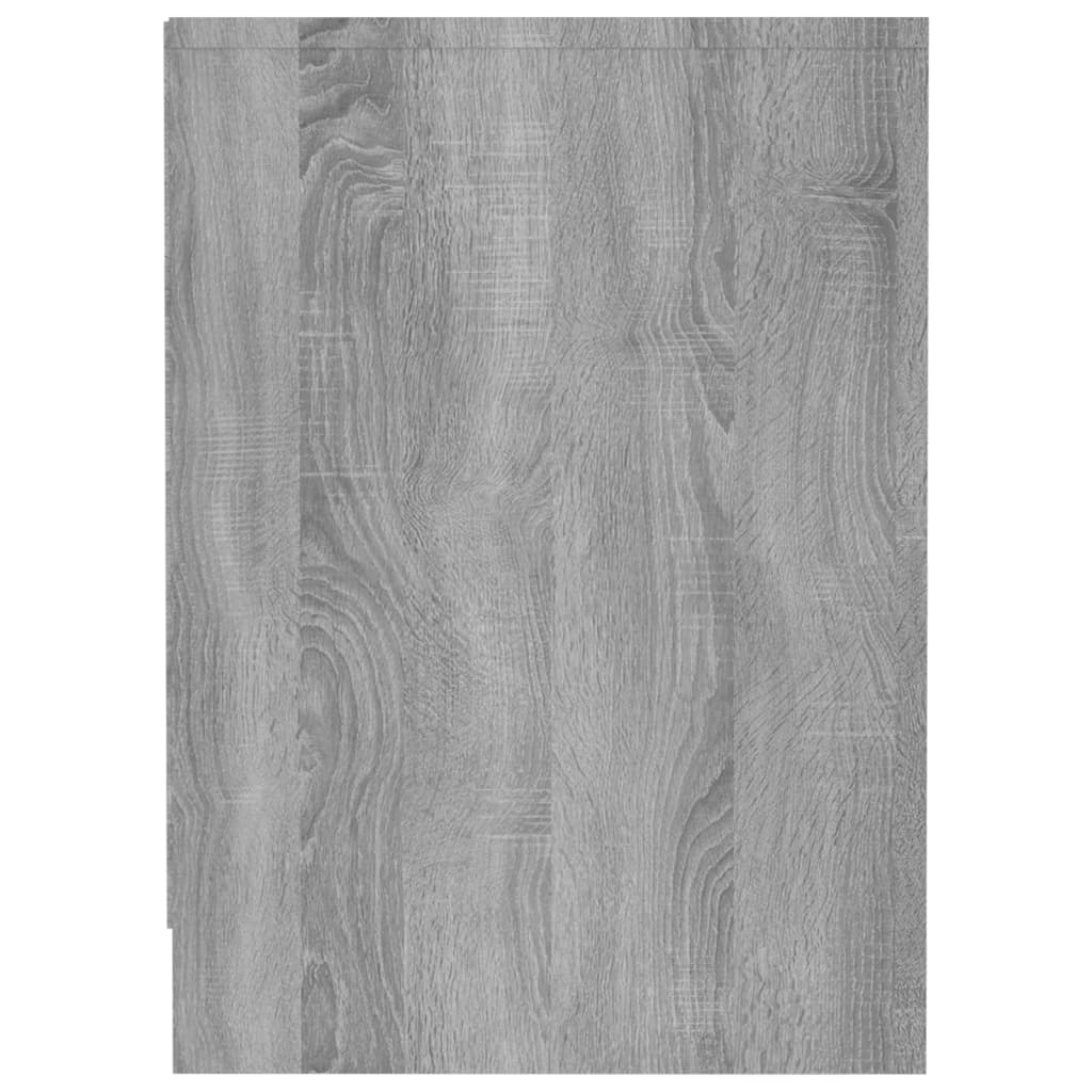 Meuble TV Sonoma gris 102x37,5x52,5 cm Bois d'ingénierie