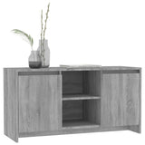 Meuble TV Sonoma gris 102x37,5x52,5 cm Bois d'ingénierie