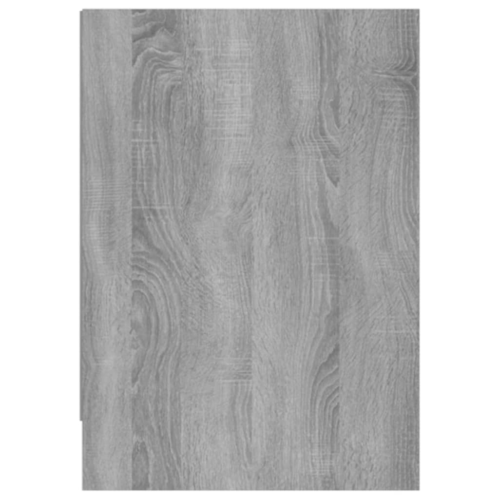 Meuble TV Sonoma gris 146,5x35x50 cm Bois d'ingénierie