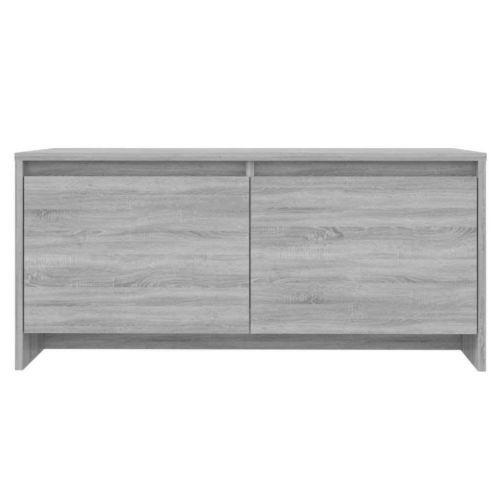 Sonoma grauer Couchtisch 90x50x41,5 cm, Holzwerkstoff