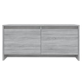 Sonoma grauer Couchtisch 90x50x41,5 cm, Holzwerkstoff