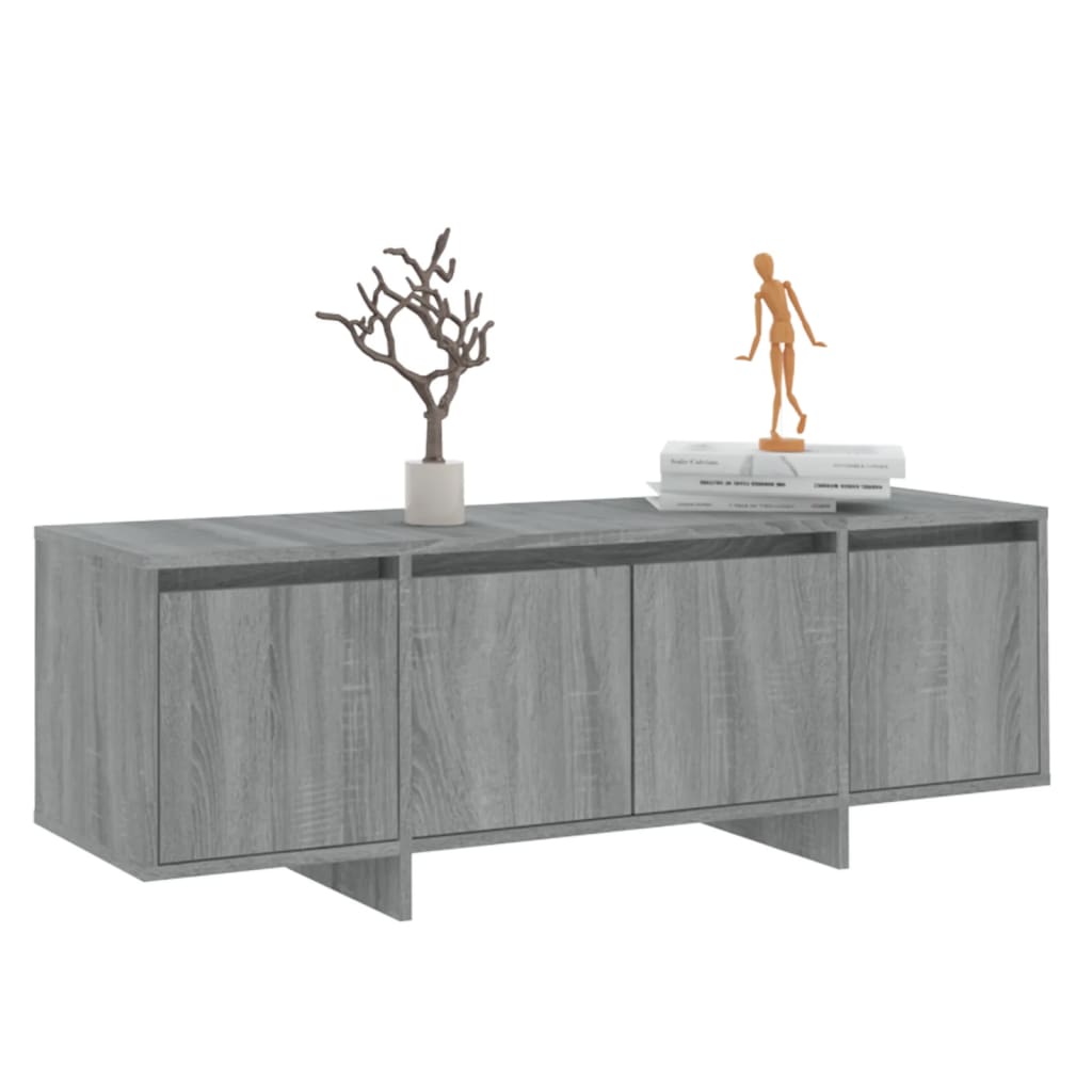 Meuble TV Sonoma gris 120x30x40,5 cm Bois d'ingénierie