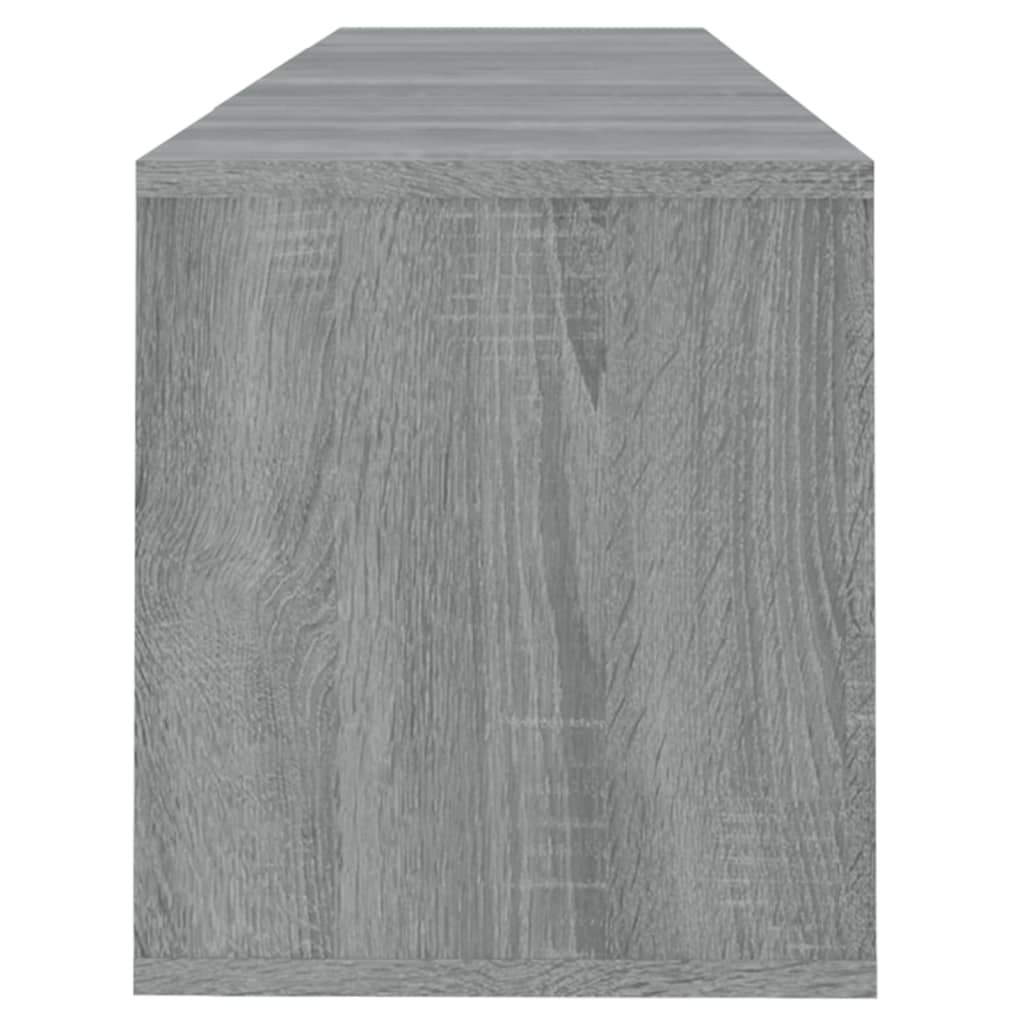 Meuble TV Sonoma gris 120x30x40,5 cm Bois d'ingénierie