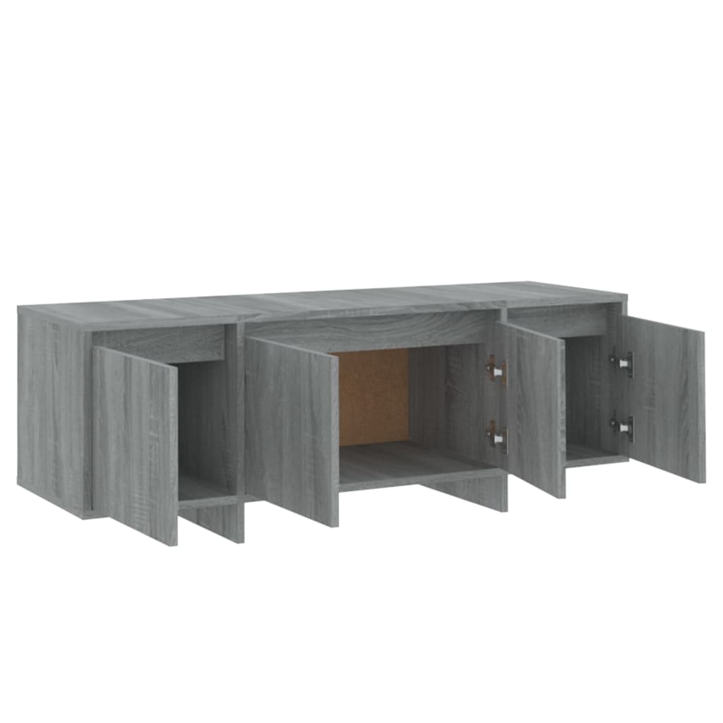 Meuble TV Sonoma gris 120x30x40,5 cm Bois d'ingénierie