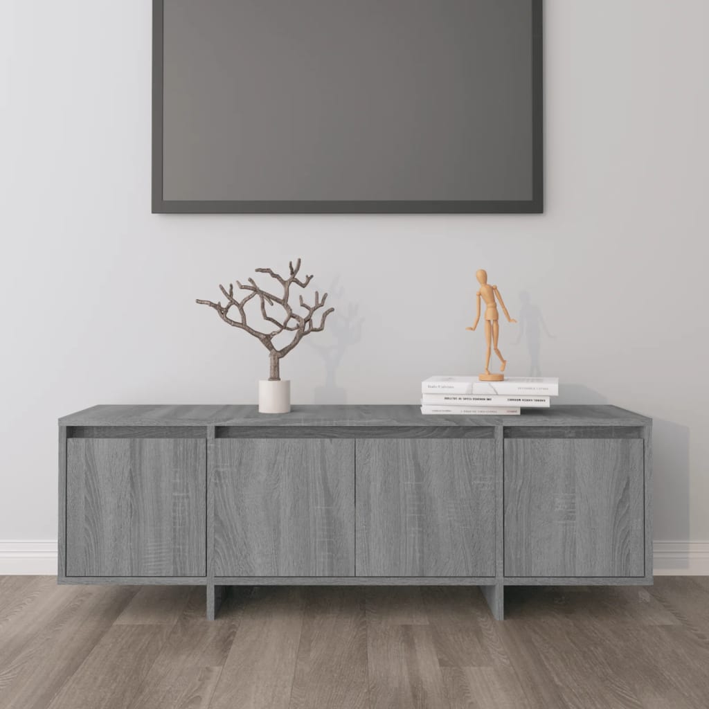 Sonoma TV cabinet gray 120x30x40.5 cm Engineered wood