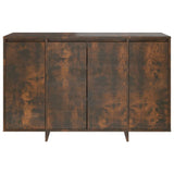 Smoked oak sideboard 120x41x75 cm engineered wood