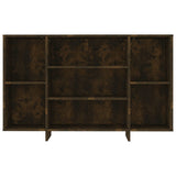 Smoked oak sideboard 120x30x75 cm engineered wood