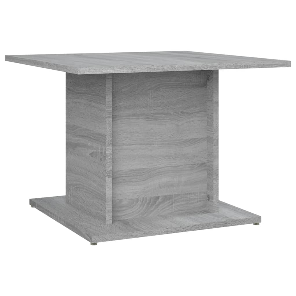 Table basse sonoma gris 55,5x55,5x40 cm bois d'ingénierie