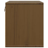 Armoire murale Marron miel 45x30x35 cm Bois de pin massif