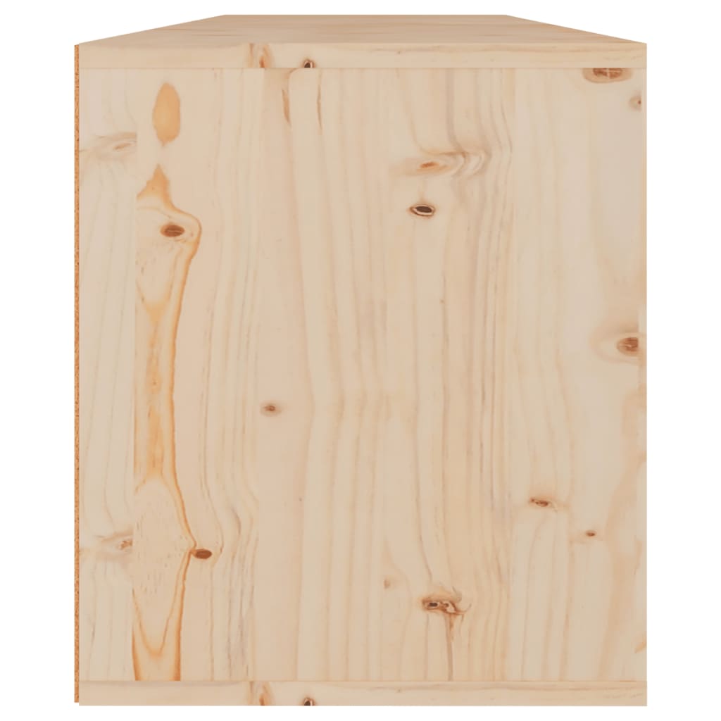 Armoires murales 2 pcs 60x30x35 cm Bois de pin massif