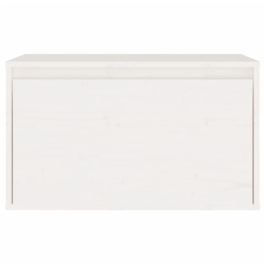 Armoire murale Blanc 60x30x35 cm Bois de pin massif