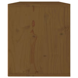 Armoire murale Marron miel 60x30x35 cm Bois de pin massif