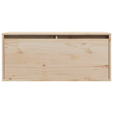 Armoire murale 80x30x35 cm Bois de pin massif