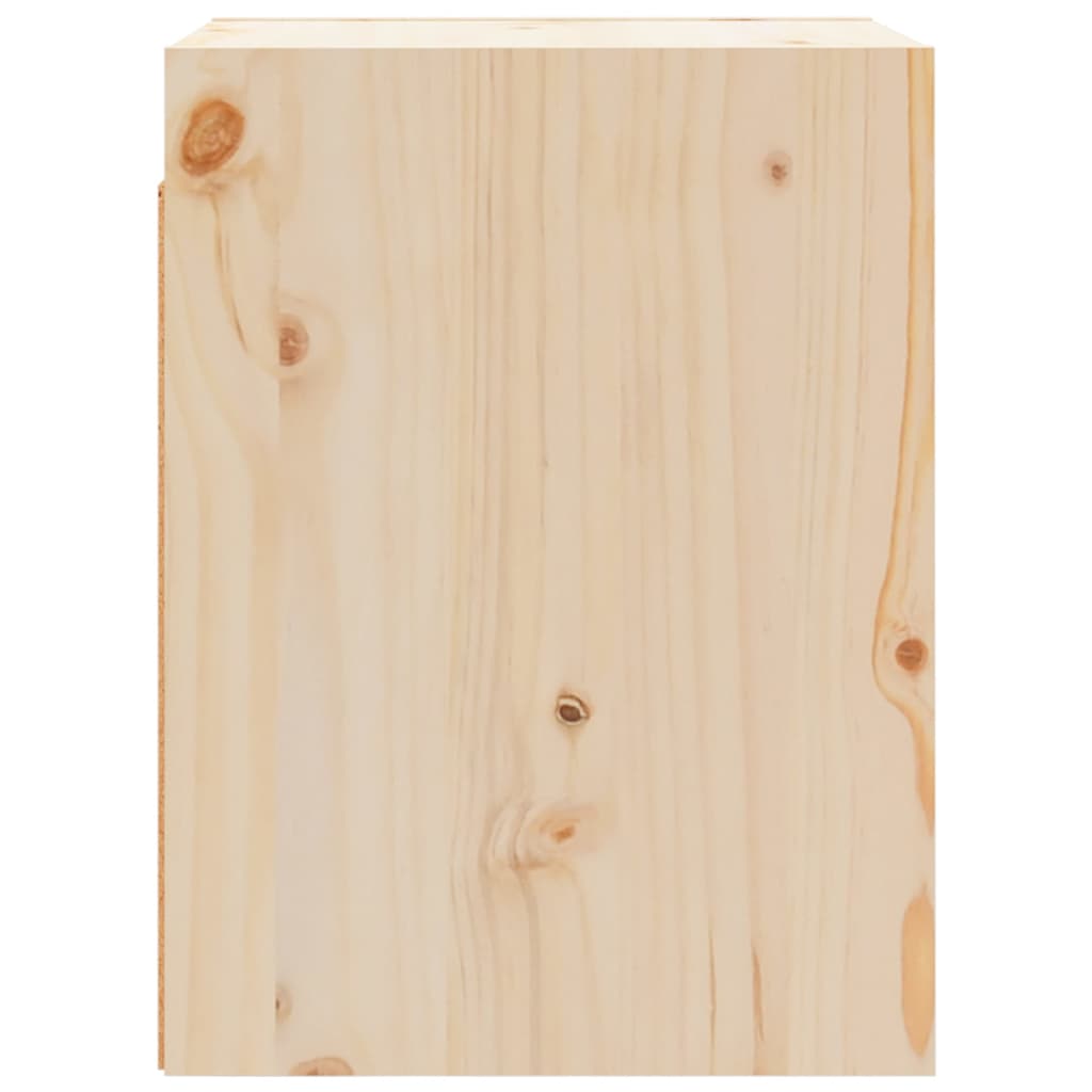 Armoires murales 2 pcs 30x30x40 cm Bois de pin massif