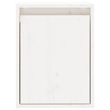 Armoire murale Blanc 30x30x40 cm Bois de pin massif