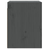 Armoire murale Gris 30x30x40 cm Bois de pin massif