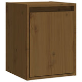 Armoire murale Marron miel 30x30x40 cm Bois de pin massif