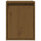 Armoire murale Marron miel 30x30x40 cm Bois de pin massif