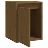 Armoire murale Marron miel 30x30x40 cm Bois de pin massif