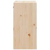 Armoires murales 2 pcs 30x30x60 cm Bois de pin massif