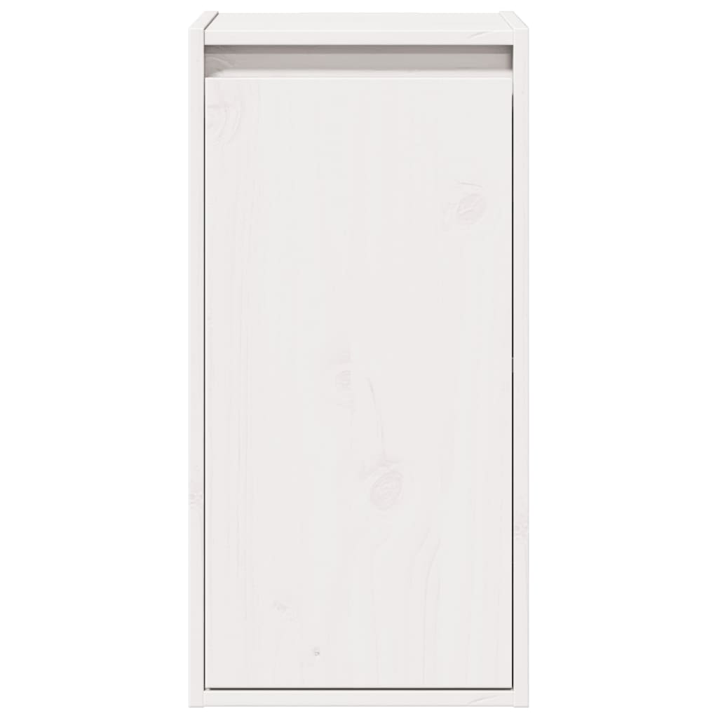 Armoire murale Blanc 30x30x60 cm Bois de pin massif