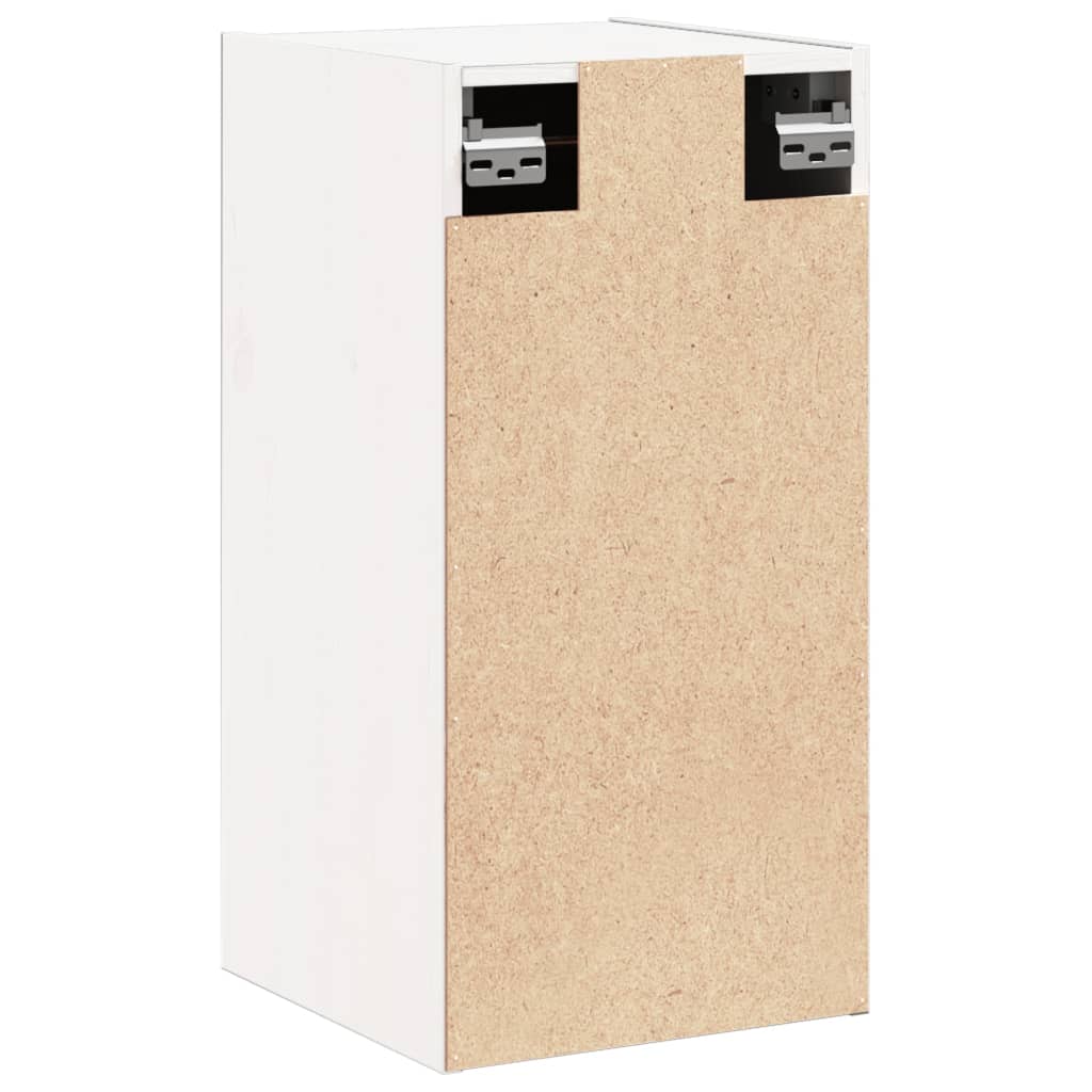 Armoire murale Blanc 30x30x60 cm Bois de pin massif