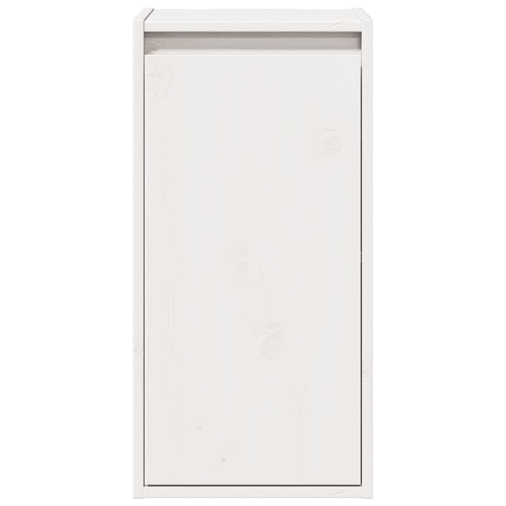 Armoires murales 2 pcs Blanc 30x30x60 cm Bois de pin massif