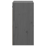 Armoire murale Gris 30x30x60 cm Bois de pin massif