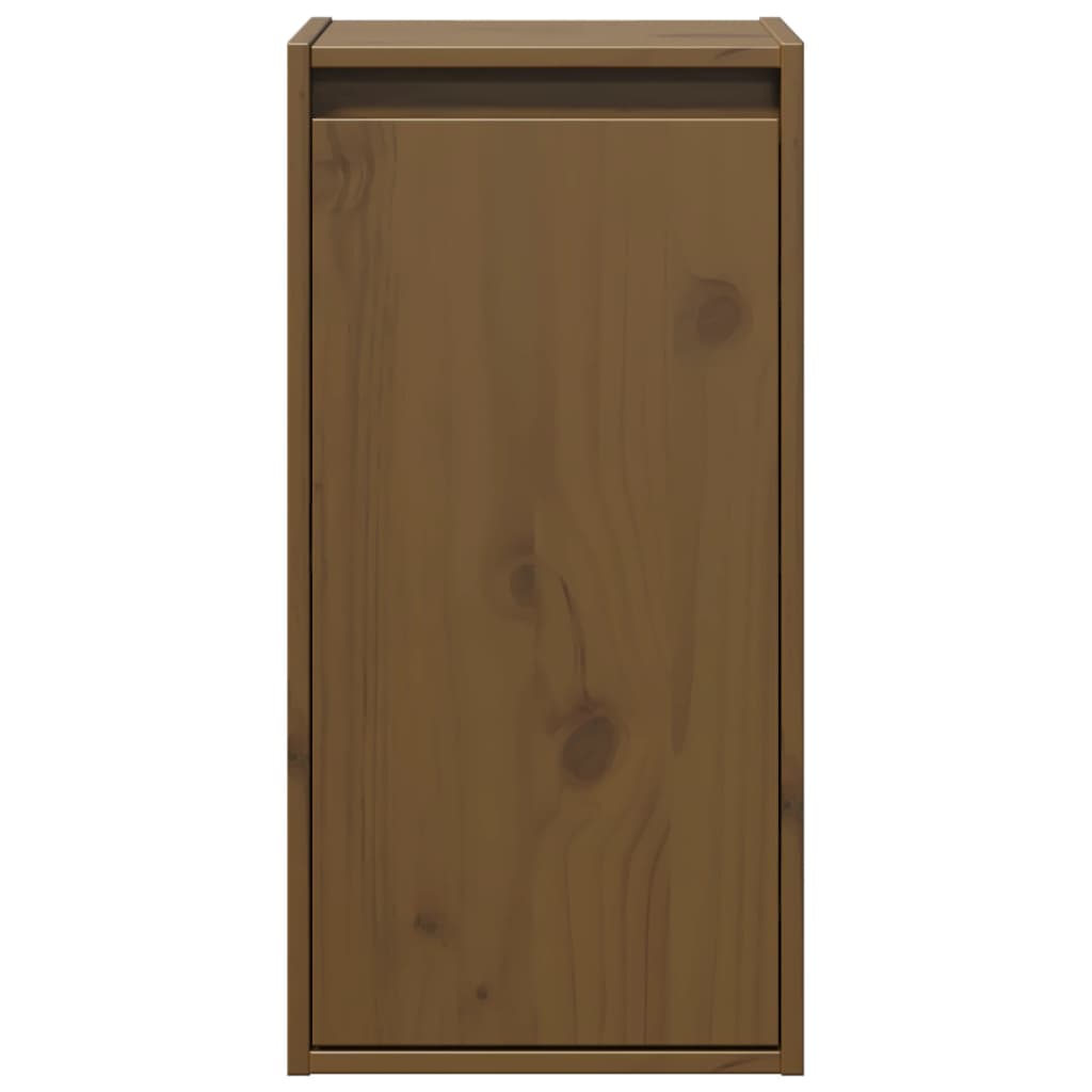 Armoire murale Marron miel 30x30x60 cm Bois de pin massif