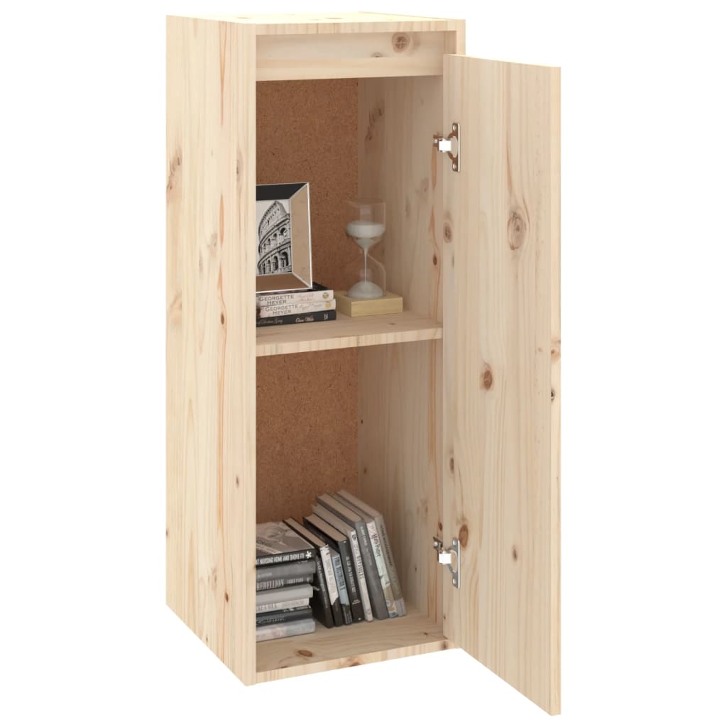 Armoire murale 30x30x80 cm Bois de pin massif