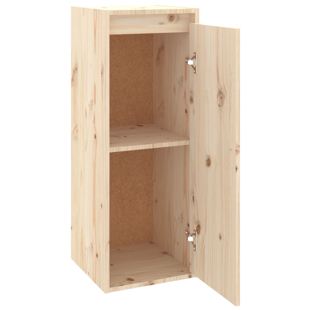 Armoire murale 30x30x80 cm Bois de pin massif