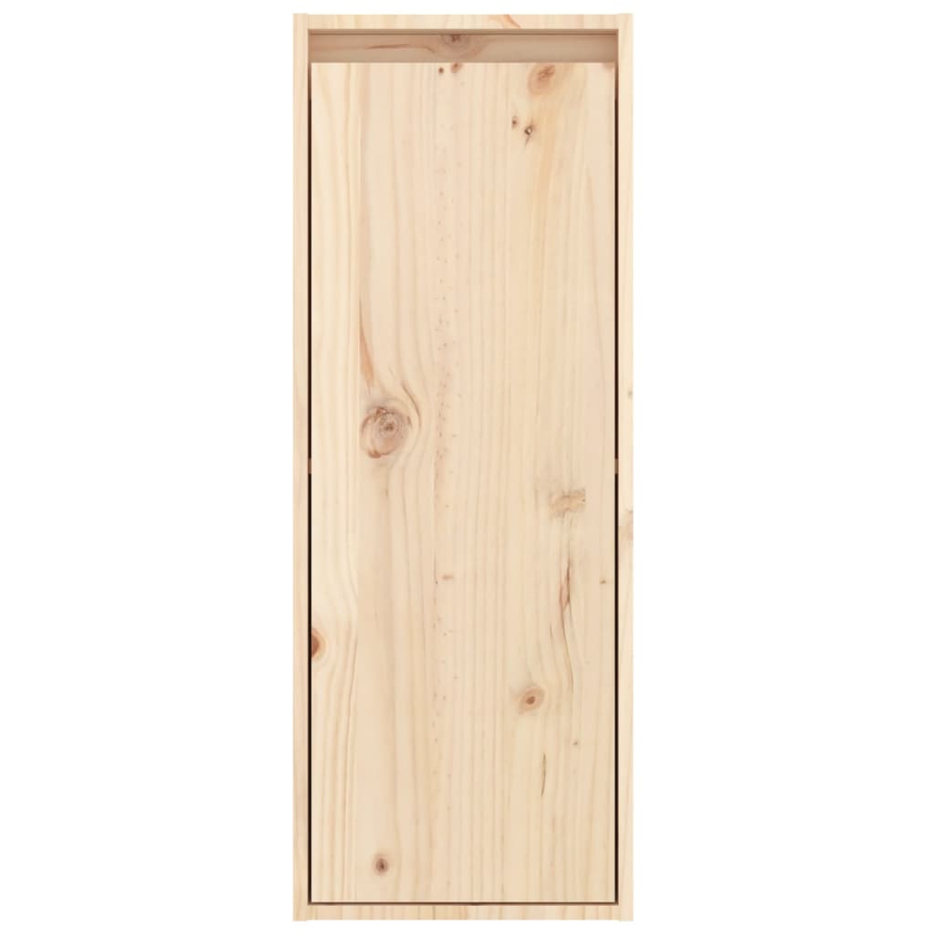 Armoire murale 30x30x80 cm Bois de pin massif