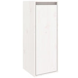 Armoire murale Blanc 30x30x80 cm Bois de pin massif