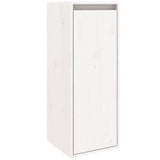 Armoires murales 2 pcs Blanc 30x30x80 cm Bois de pin massif