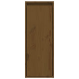 Armoire murale Marron miel 30x30x80 cm Bois de pin massif