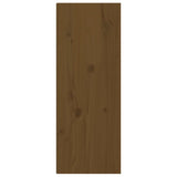 Armoire murale Marron miel 30x30x80 cm Bois de pin massif