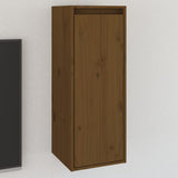 Armoire murale Marron miel 30x30x80 cm Bois de pin massif