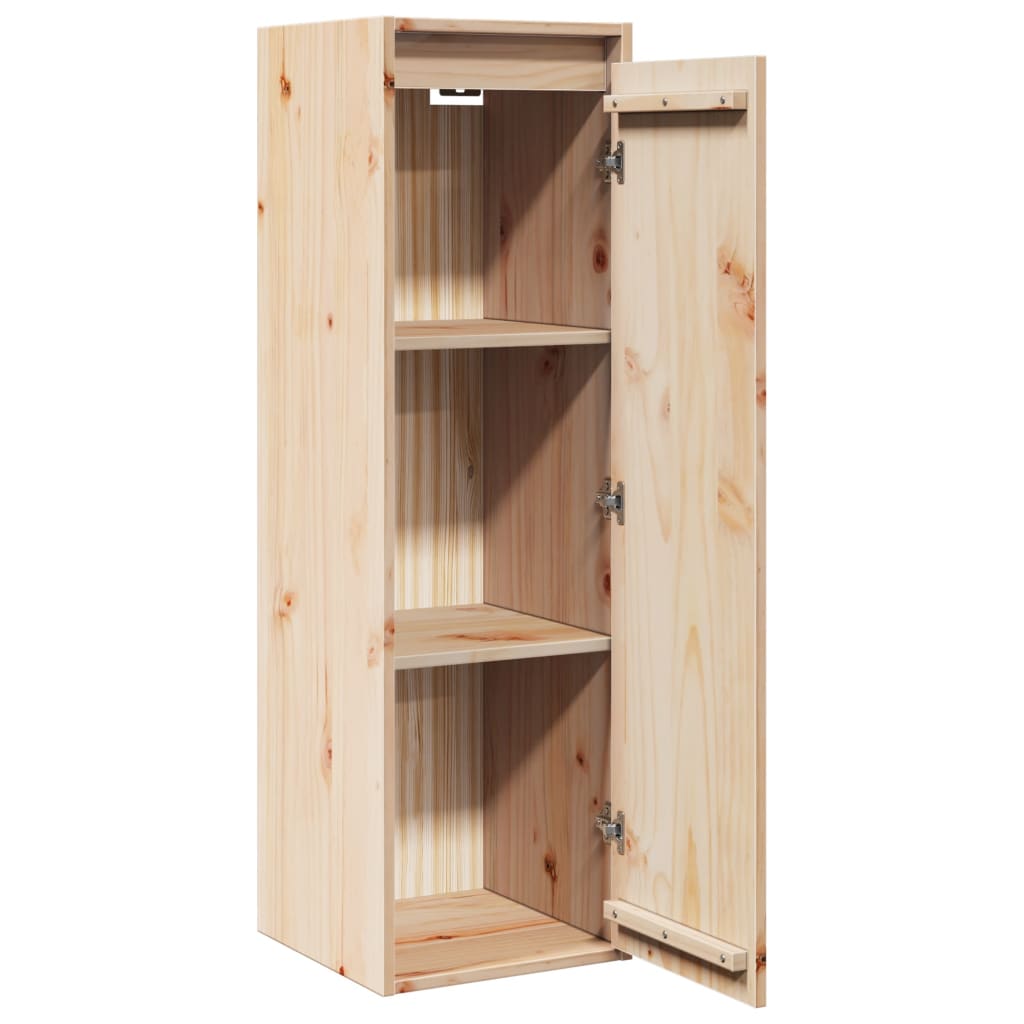 Armoire murale 30x30x100 cm Bois de pin massif