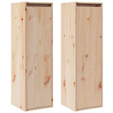 Armoires murales 2 pcs 30x30x100 cm Bois de pin massif