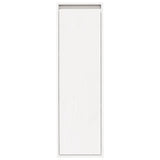 Armoire murale Blanc 30x30x100 cm Bois de pin massif