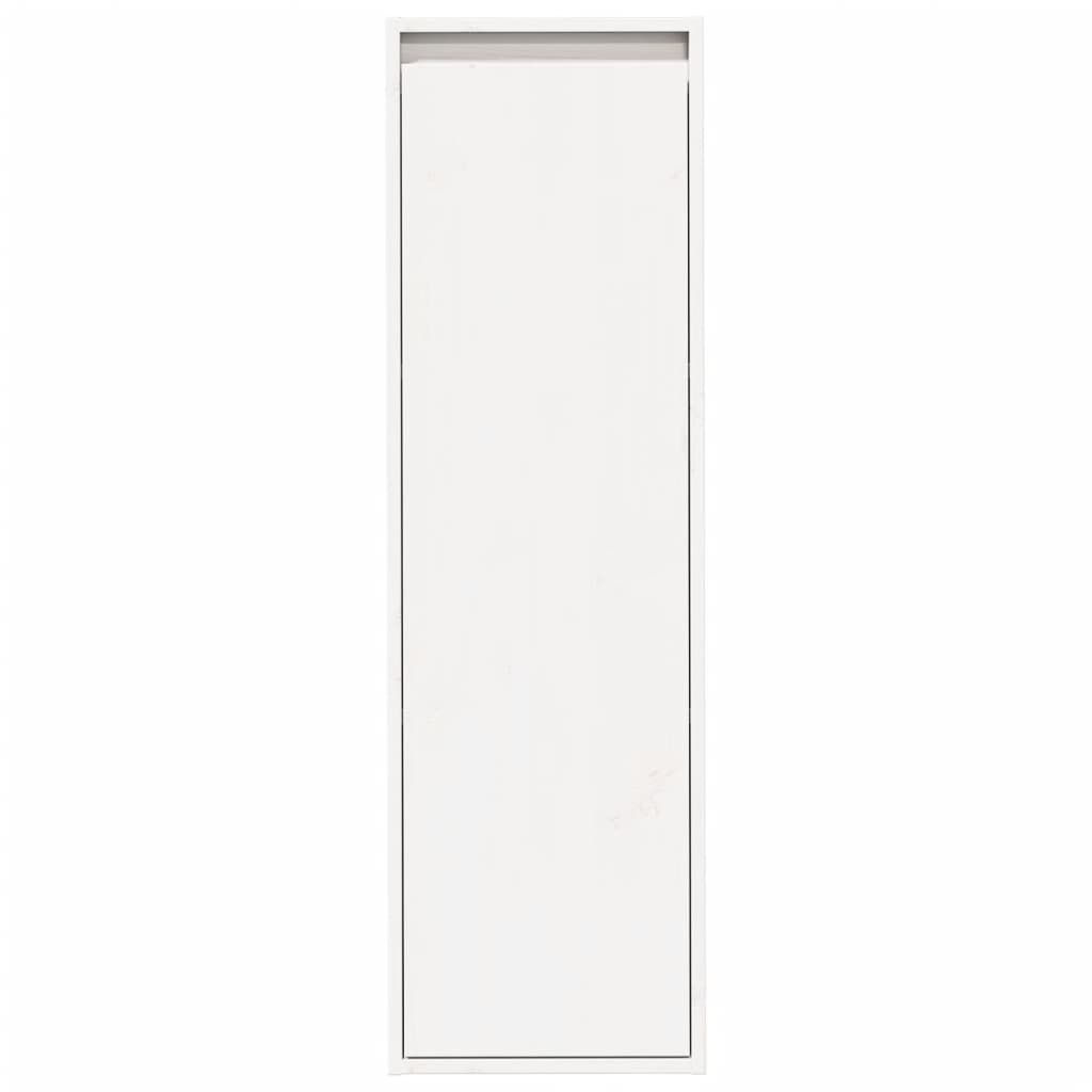 Armoires murales 2 pcs Blanc 30x30x100 cm Bois de pin massif