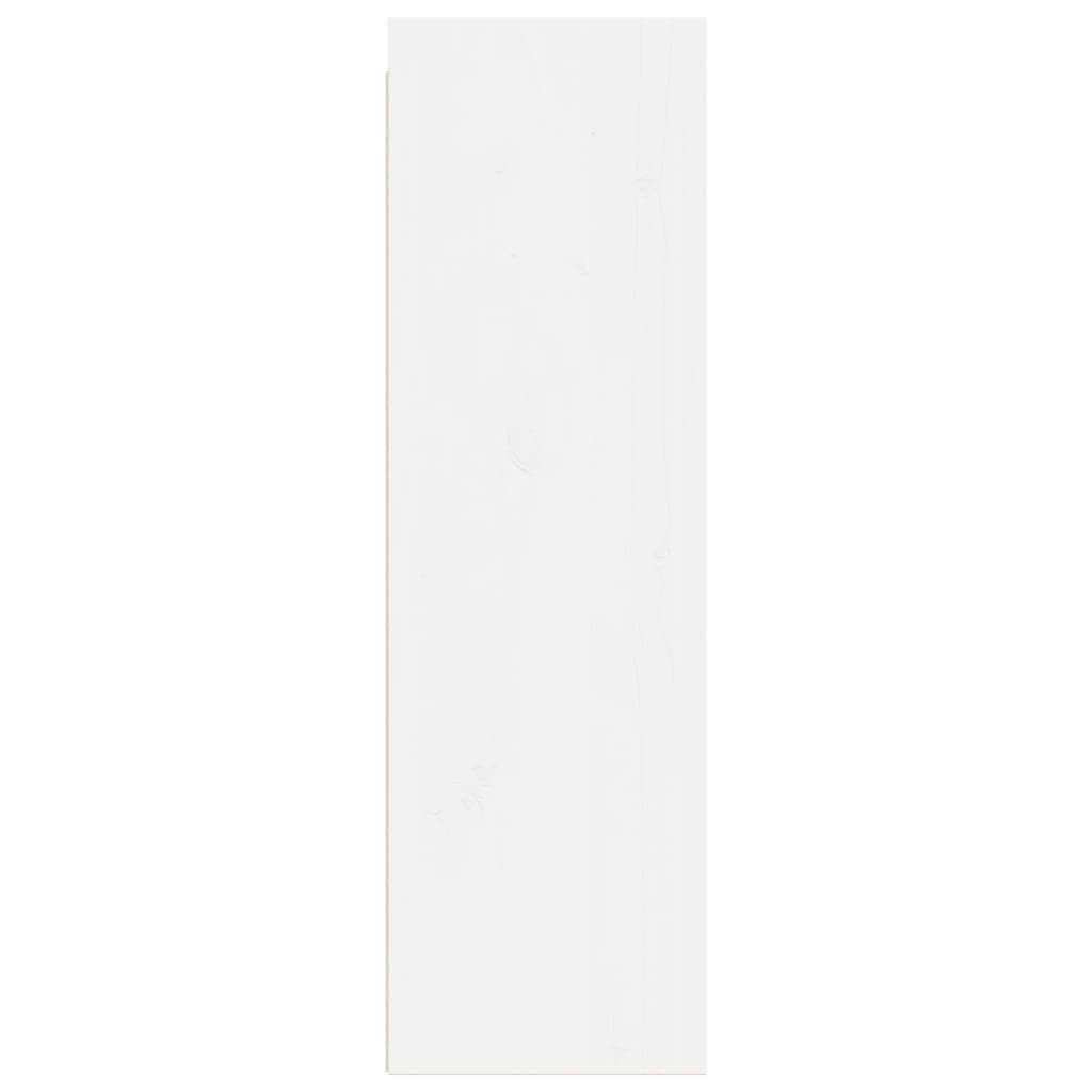 Armoires murales 2 pcs Blanc 30x30x100 cm Bois de pin massif