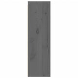 Armoires murales 2 pcs Gris 30x30x100 cm Bois de pin massif