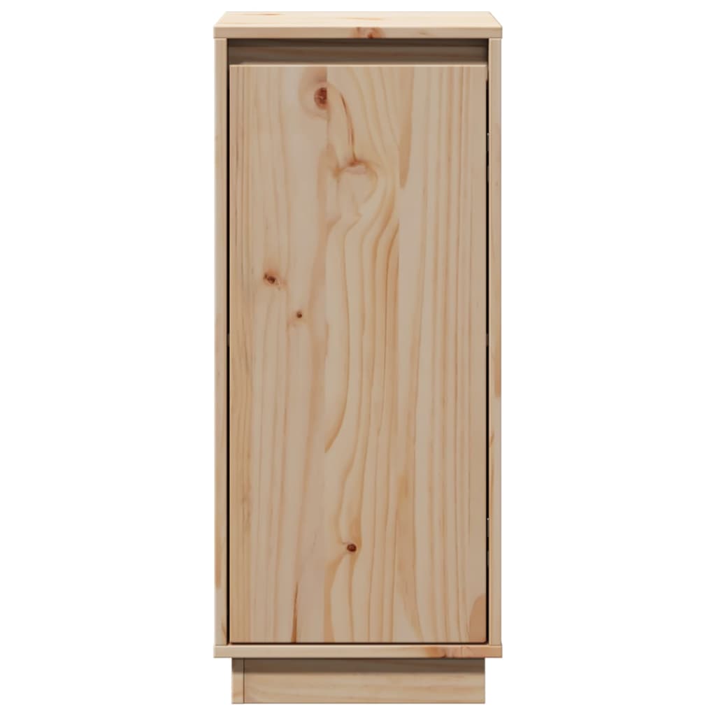 Buffets 2 pcs 31,5x34x75 cm Bois massif de pin