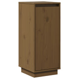 Buffet Marron miel 31,5x34x75 cm Bois massif de pin