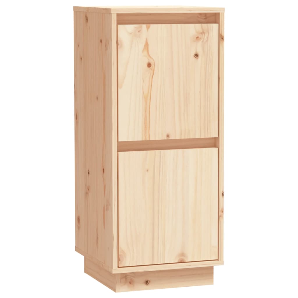 Buffets 2 pcs 31,5x34x75 cm Bois massif de pin