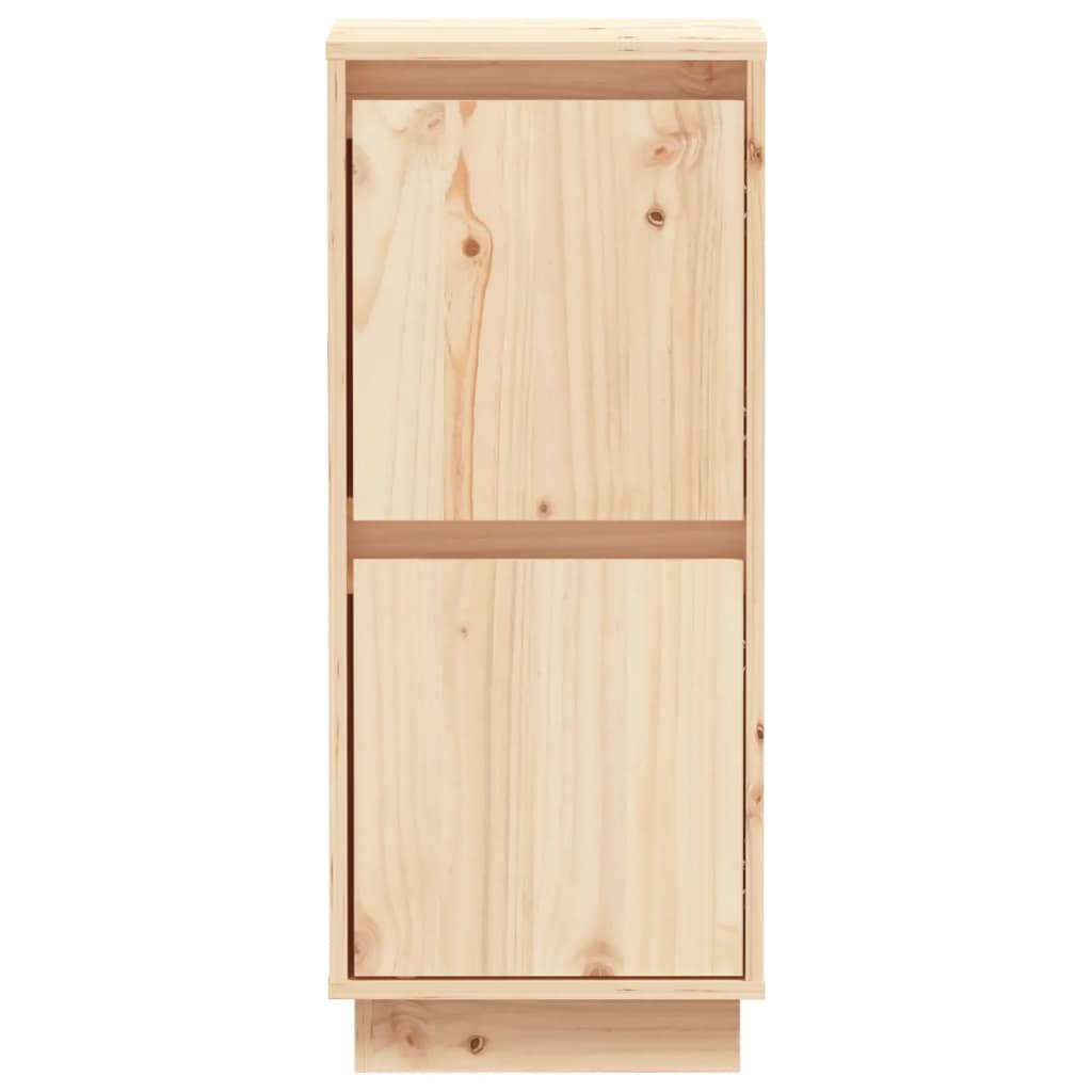 Buffets 2 pcs 31,5x34x75 cm Bois massif de pin