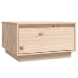 Table basse 55x56x32 cm Bois massif de pin