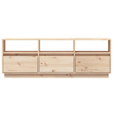 TV cabinet 140x37x50 cm Solid pine wood